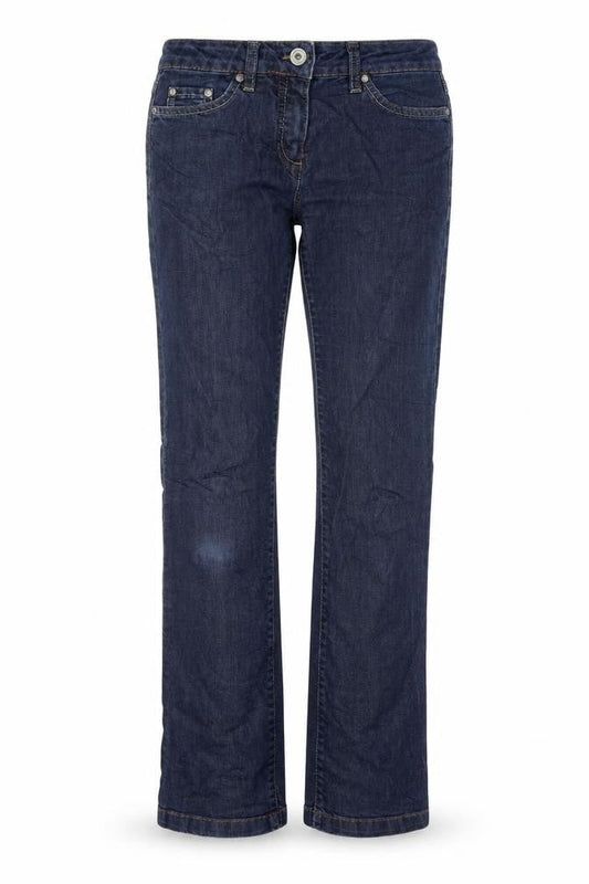 MORE & MORE Womens Blue  Denim Straight Jeans Size 8 L28.5 in