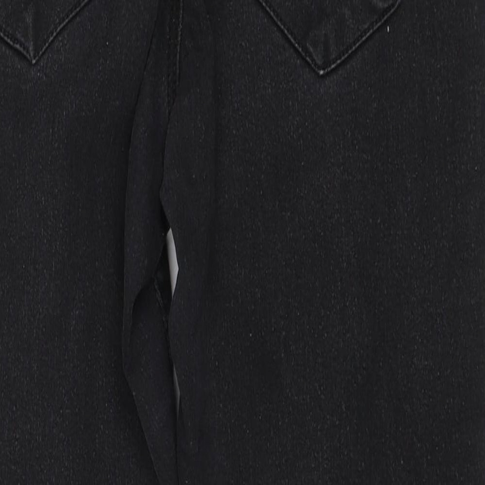 Primark Womens Black  Denim Skinny Jeans Size 12 L24 in