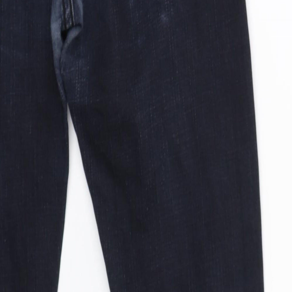 Review Womens Blue  Denim Skinny Jeans Size 28 L27 in