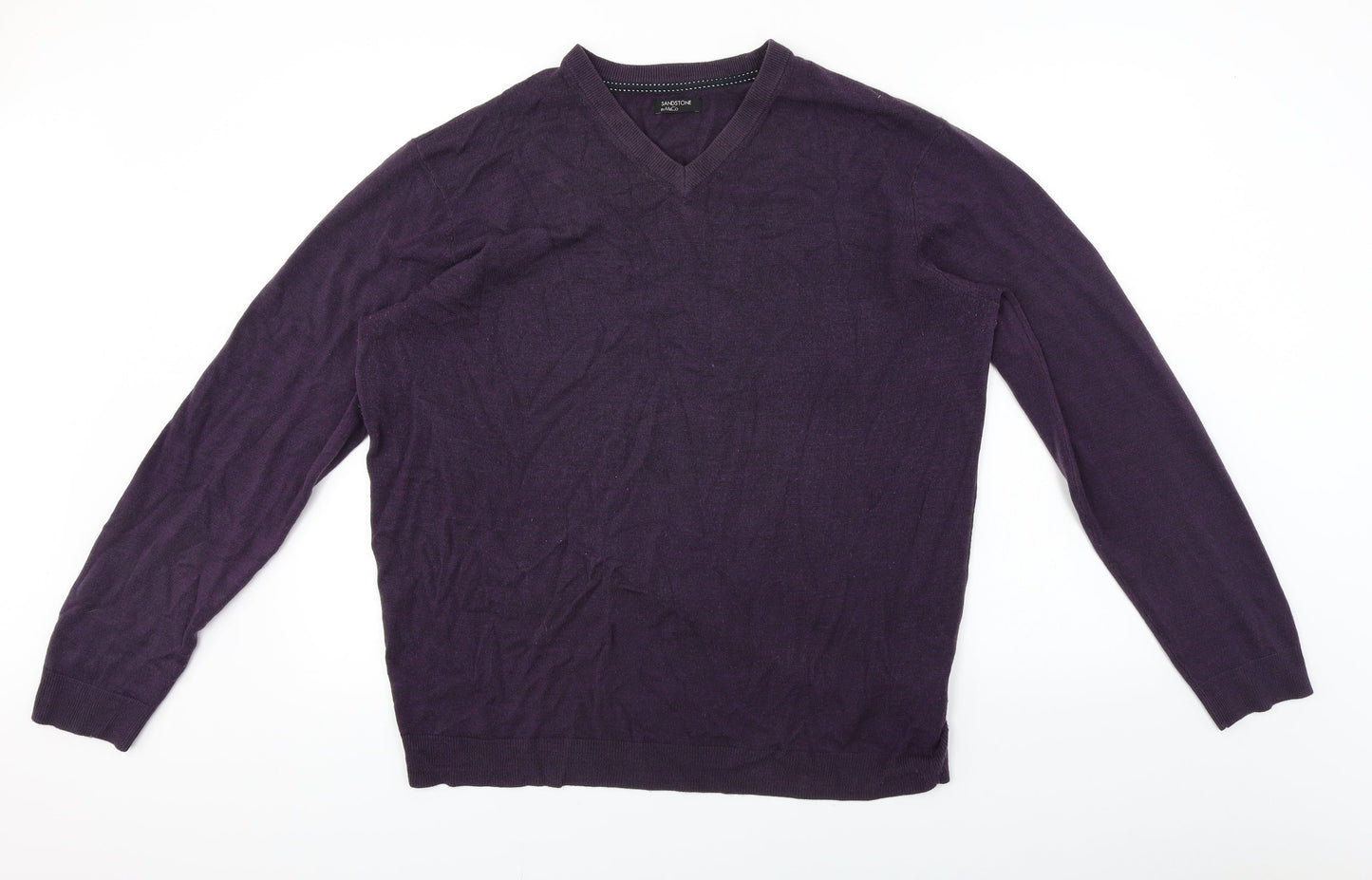 M&Co Womens Purple   Pullover Jumper Size XL