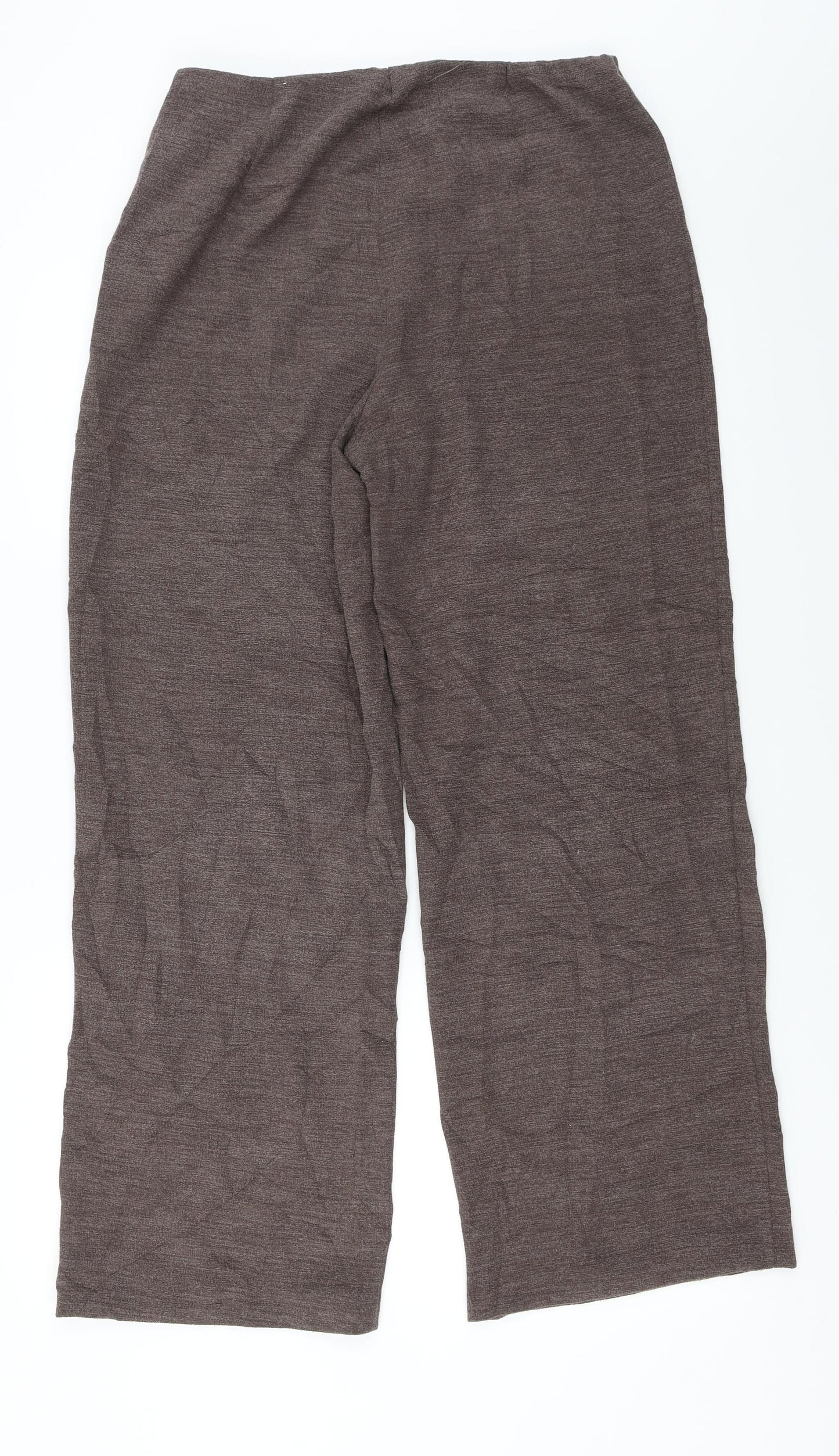 Marks and Spencer  Womens Brown   Trousers  Size 14 L27 in