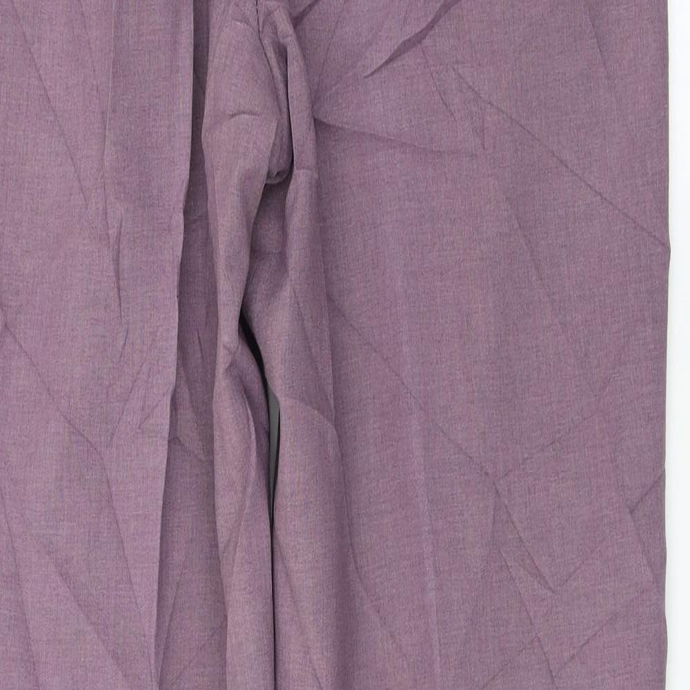 Marks and Spencer  Womens Purple   Trousers  Size 14 L26 in