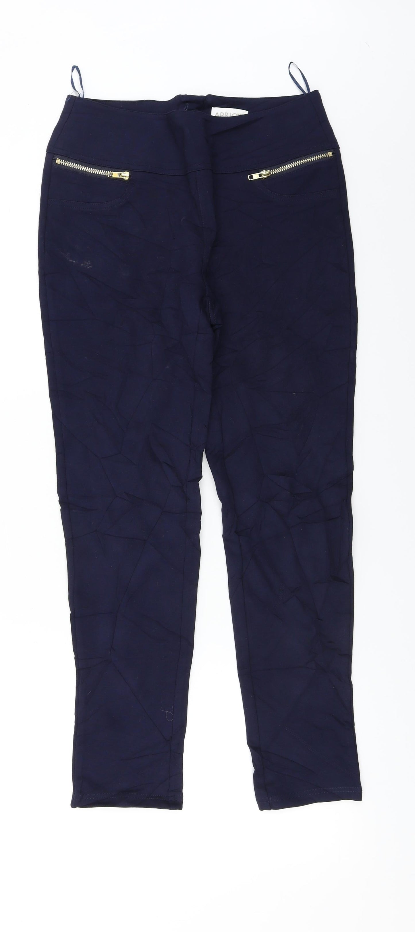 Apricot  Womens Blue   Trousers  Size 10 L25 in