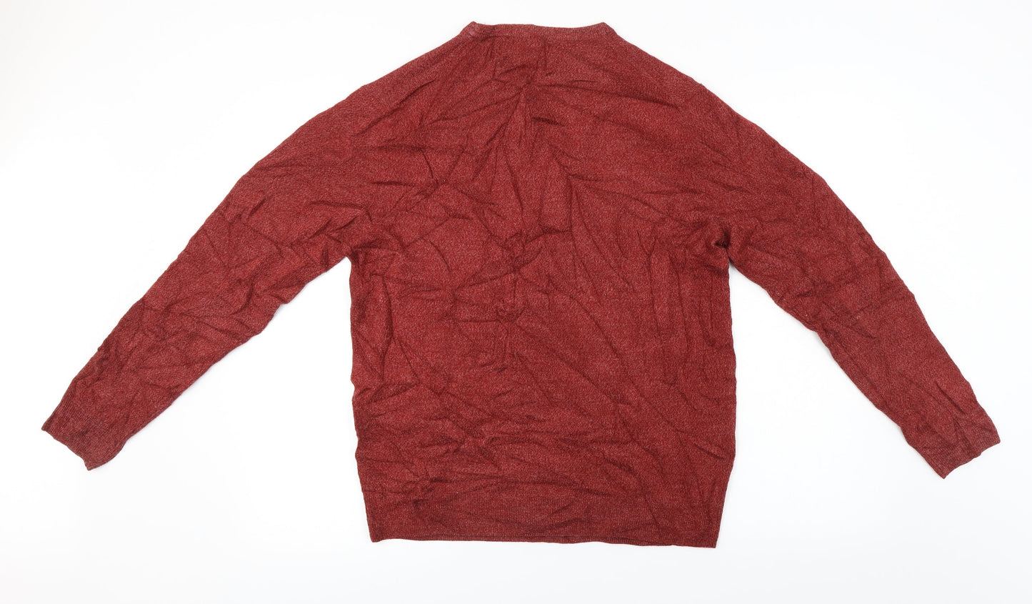 F&F  Mens Red   Pullover Jumper Size M