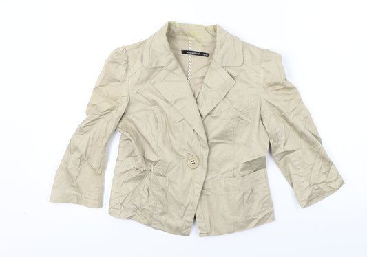 Atmosphere Womens Beige   Jacket Coat Size 10