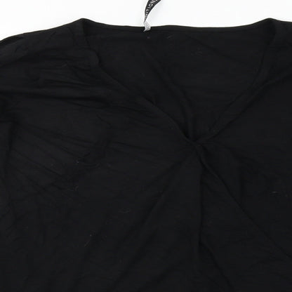 Definitions  Womens Black   Basic T-Shirt Size 12