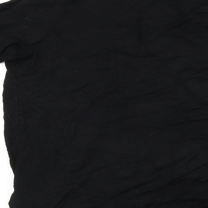 Definitions  Womens Black   Basic T-Shirt Size 12