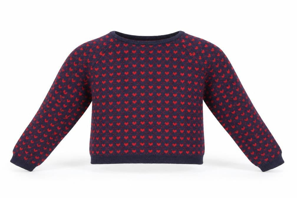 YD Girls Blue   Pullover Jumper Size 7-8 Years