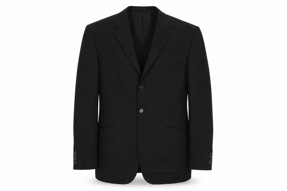 TU Mens Grey Houndstooth  Jacket Suit Size S