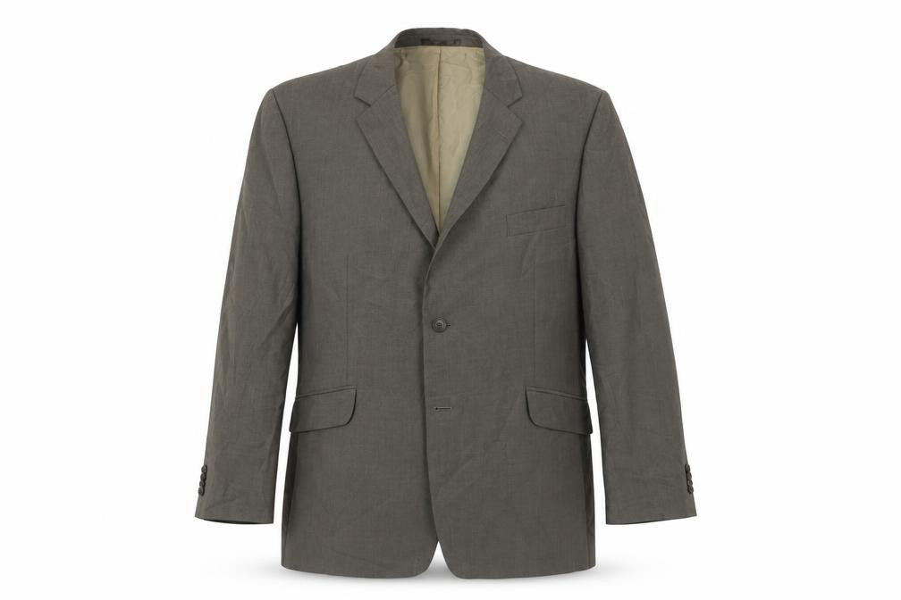 TU Mens Grey   Jacket Suit Size M