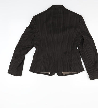 Next Womens Brown   Jacket Suit Size 10