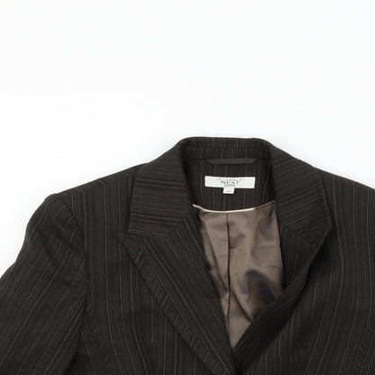Next Womens Brown   Jacket Suit Size 10