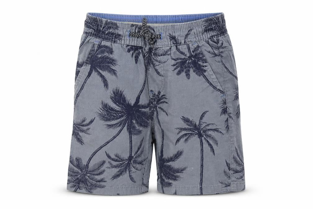 deniem co Girls Grey Geometric  Cargo Shorts Size 3-4 Years