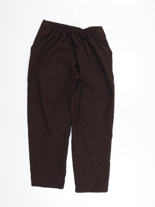 emma Womens Brown   Trousers  Size 16 L25 in