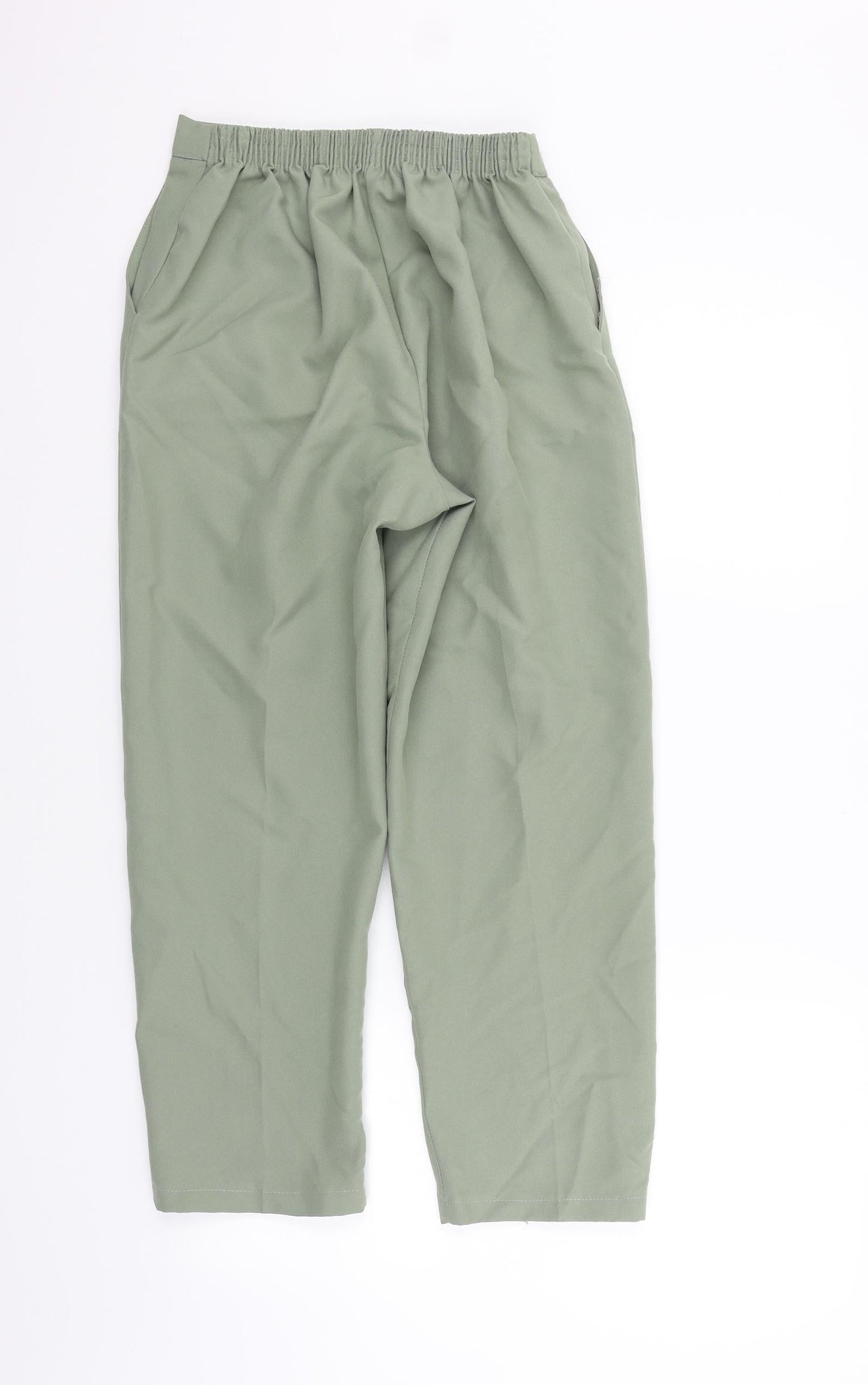 Preworn Womens Green   Trousers  Size 12 L25 in