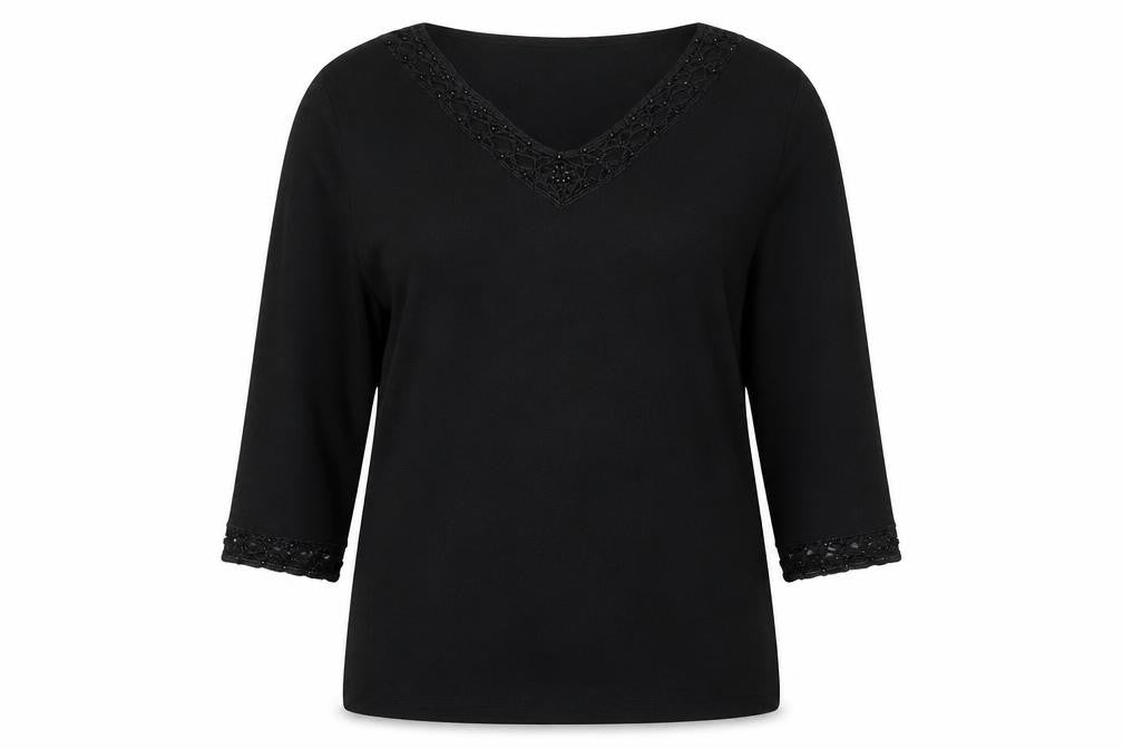 Preworn Womens Black   Pullover Jumper Size 18