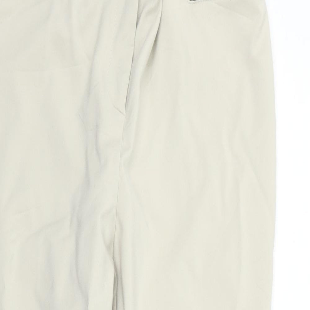 Marks and Spencer Womens Beige   Trousers  Size 12 L24 in