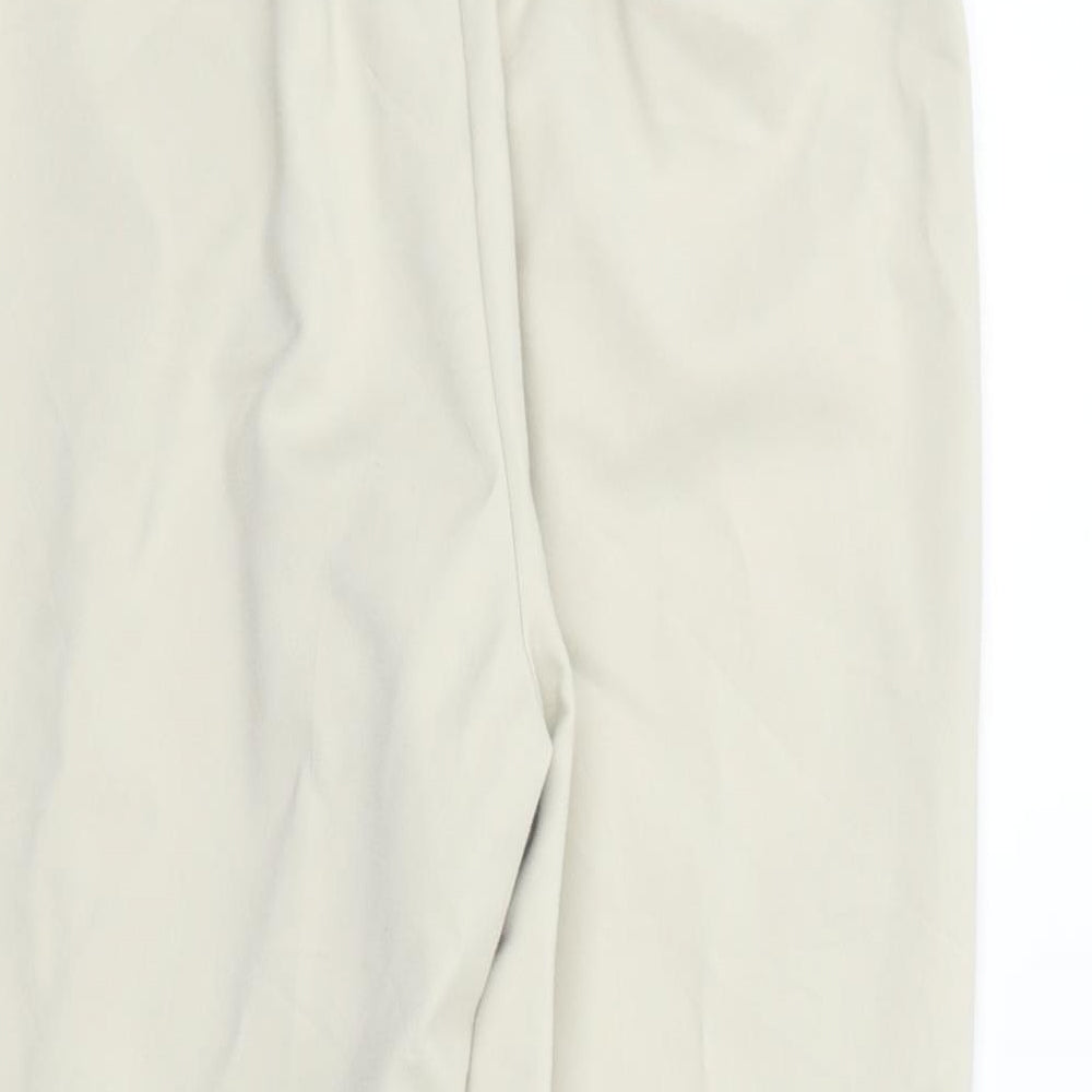 Marks and Spencer Womens Beige   Trousers  Size 12 L24 in