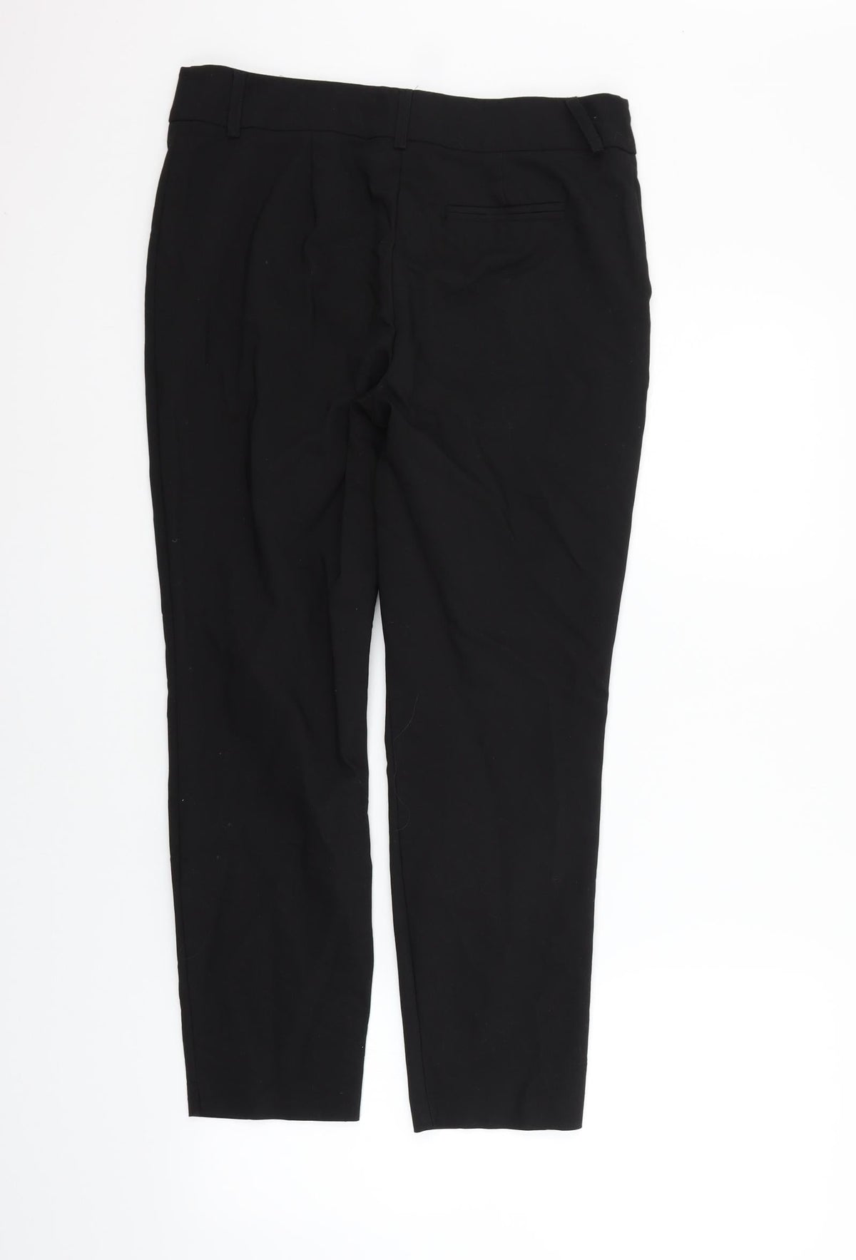 Back view of Papaya women’s beige trousers, size UK 12, 25-inch leg