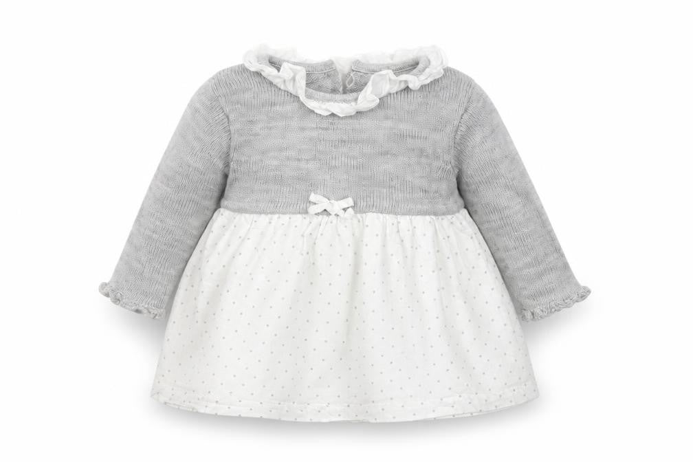 Matalan Girls Grey   Pullover Jumper Size 3-6 Months
