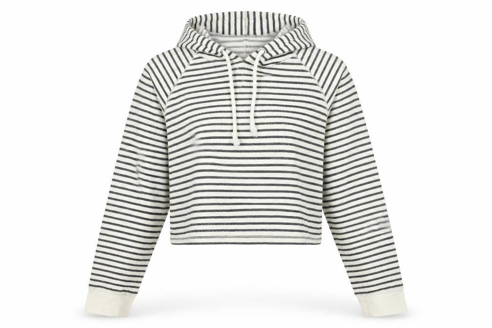 Divided by H&M Womens White Striped  Pullover Jumper Size S