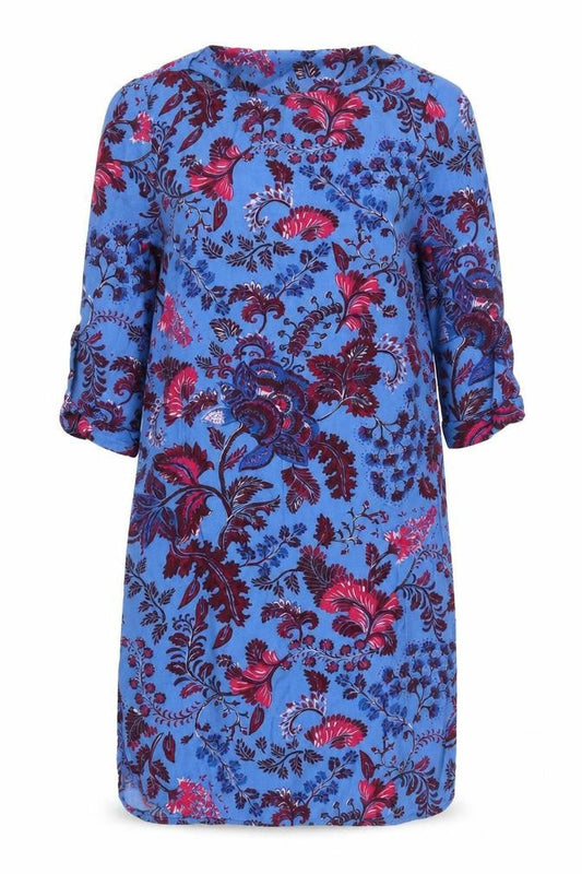 NEXT Womens Blue Paisley  Shift  Size 8
