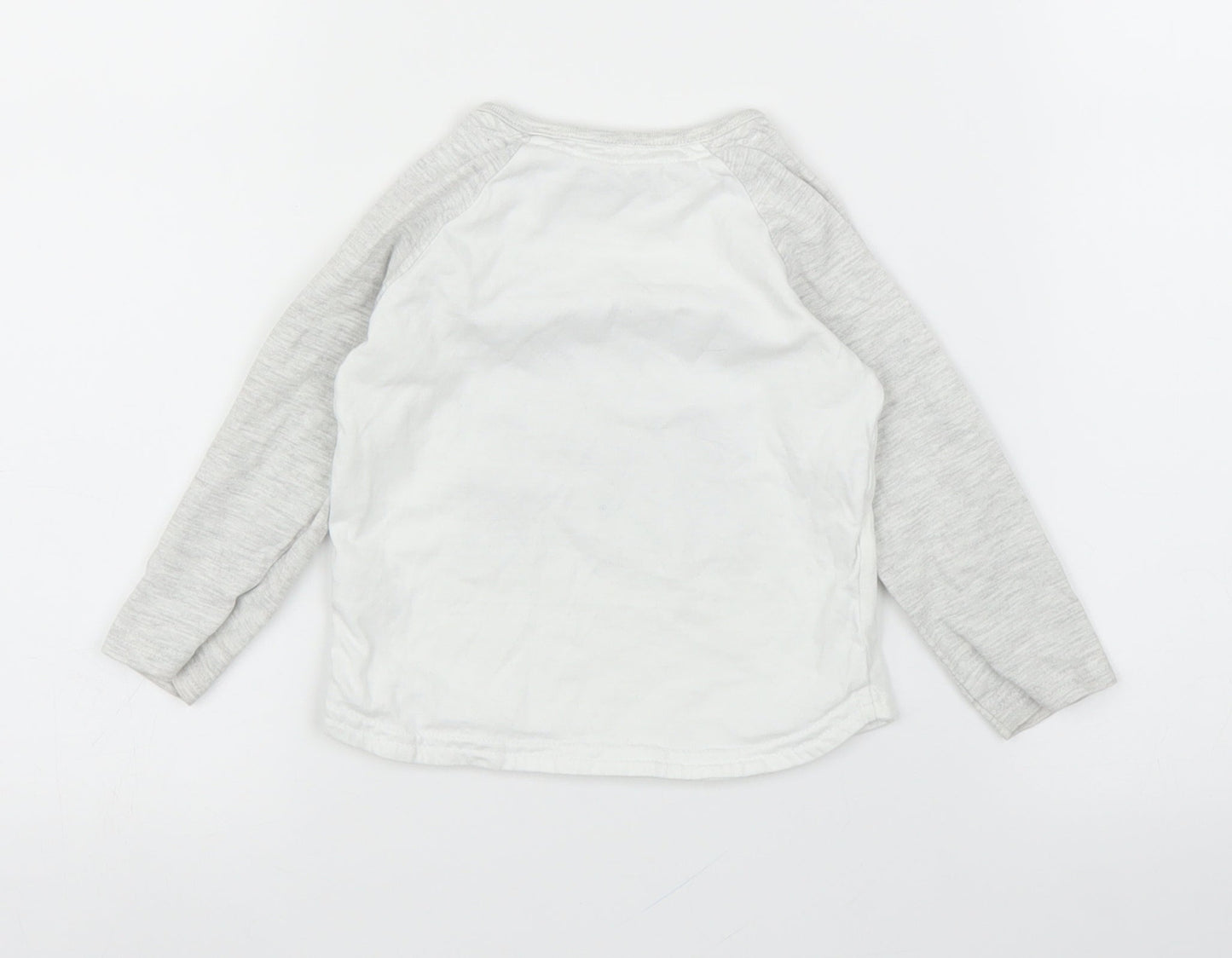 TU Boys White   Basic T-Shirt Size 9-12 Months