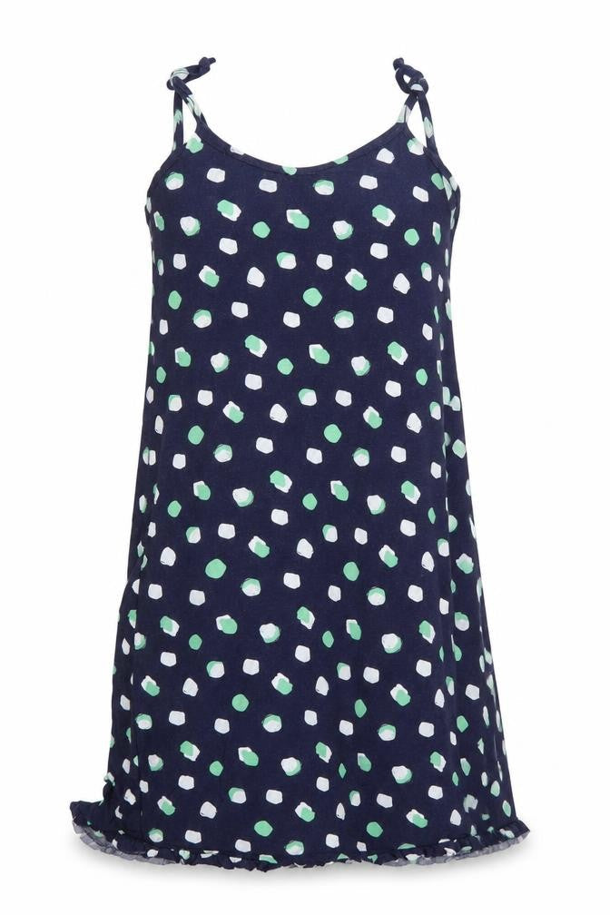 Marks & Spencer Womens Blue Polka Dot  Tunic Blouse Size 8