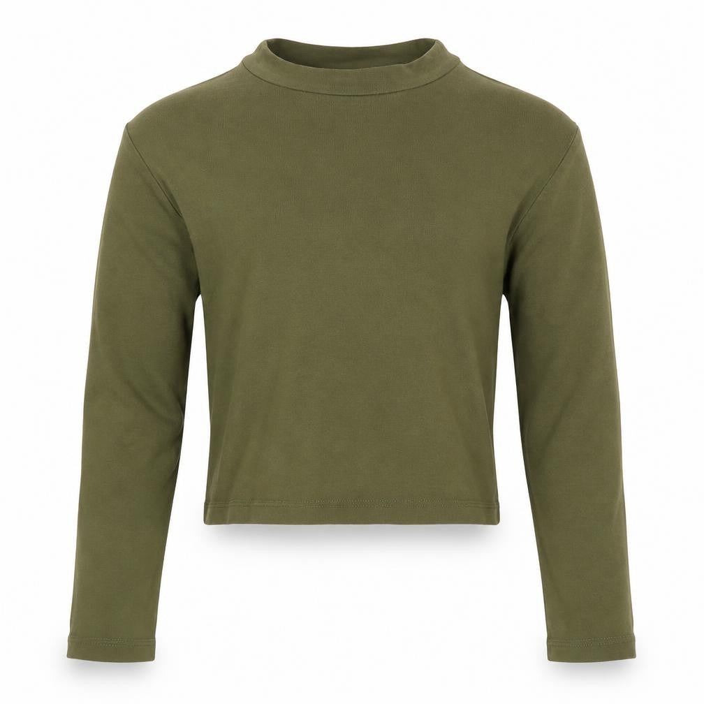 New Look Girls Green   Cropped T-Shirt Size 9 Years
