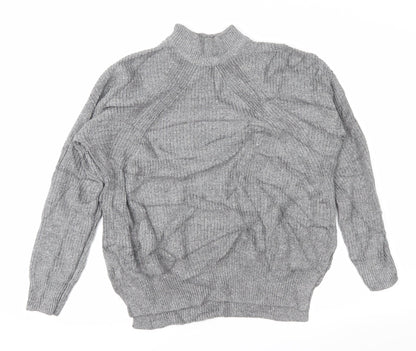 Divided Womens Grey   Pullover Jumper Size S