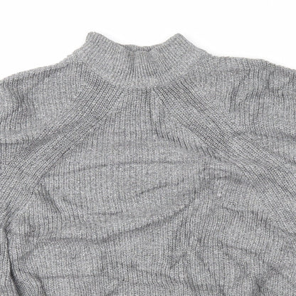 Divided Womens Grey   Pullover Jumper Size S
