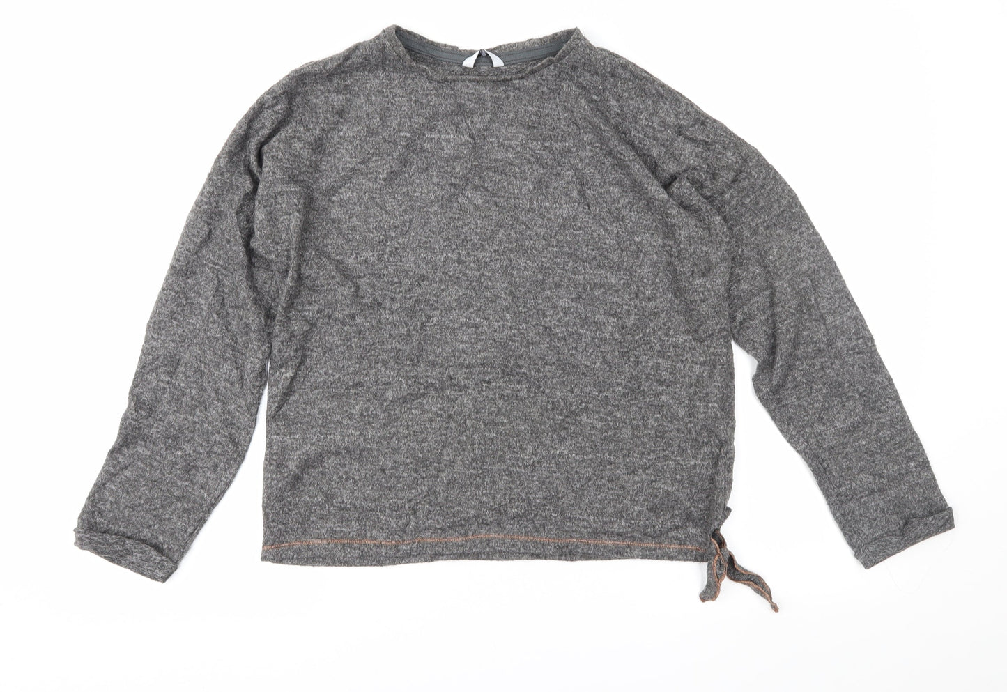 Marks and Spencer Girls Grey   Pullover Jumper Size 12-13 Years