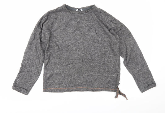 Marks and Spencer Girls Grey   Pullover Jumper Size 12-13 Years