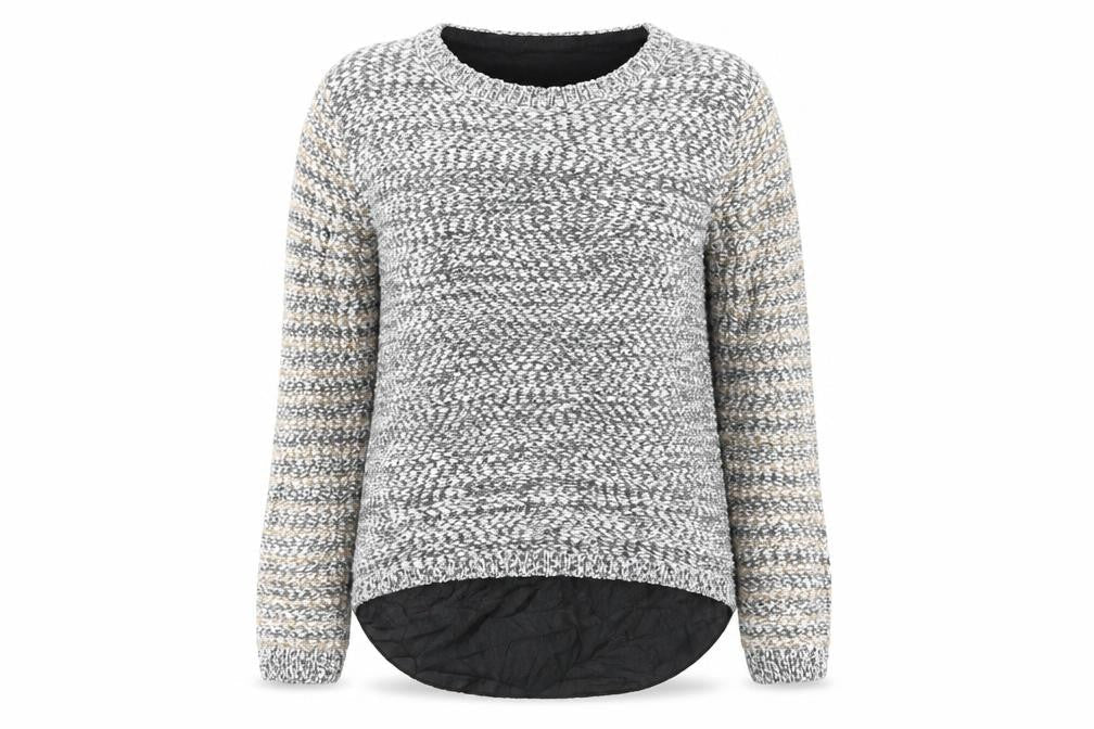 Anny & Will Womens Grey   Pullover Jumper Size S