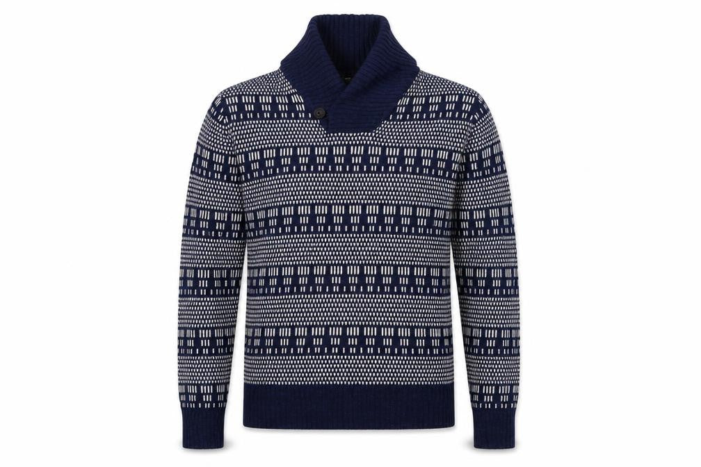 H&M Mens Blue   Pullover Jumper Size M
