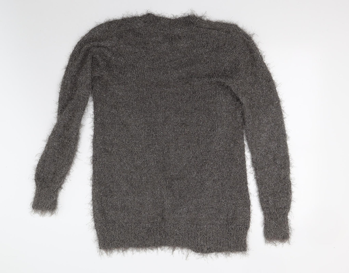 NEXT Womens Grey   Cardigan Jumper Size M