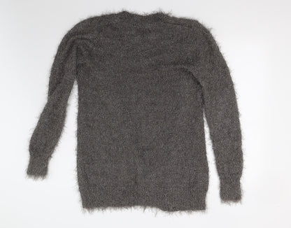 Next Womens Grey   Cardigan Jumper Size M