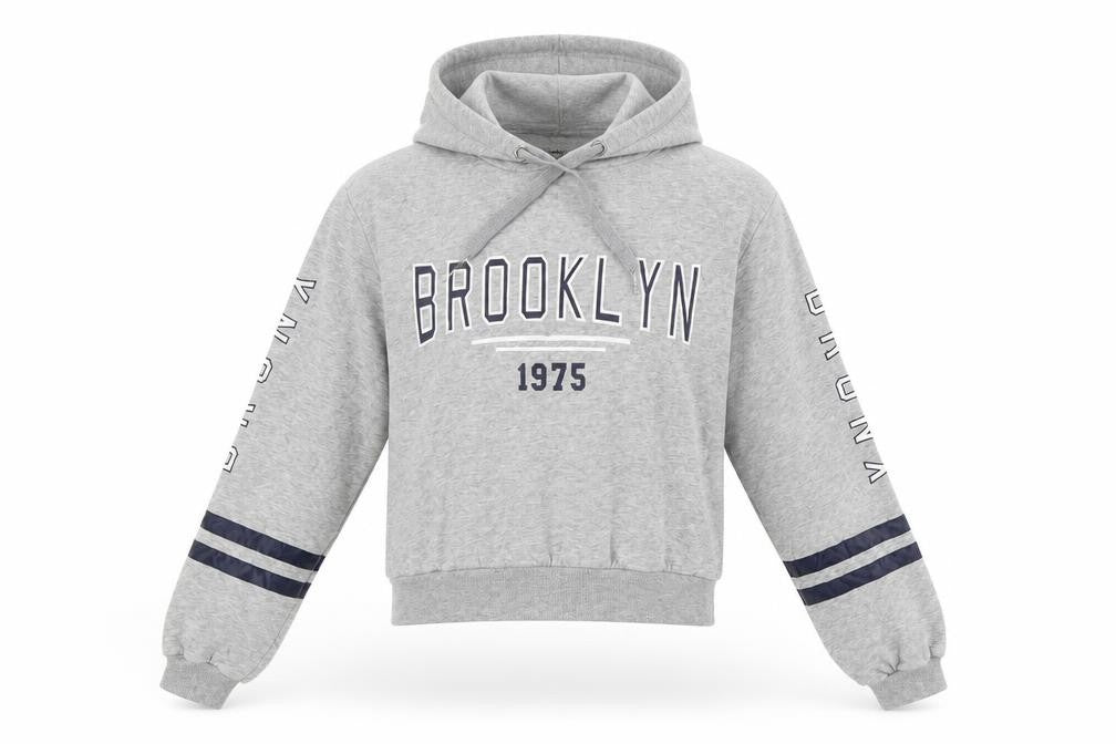 Divided Womens Grey   Pullover Hoodie Size XS  - Brooklyn