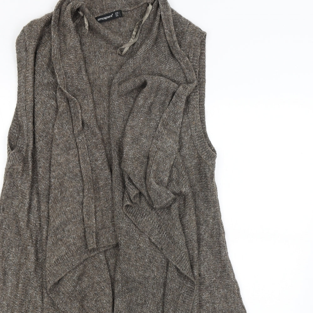 Atmosphere Womens Brown   Wrap Jumper Size L