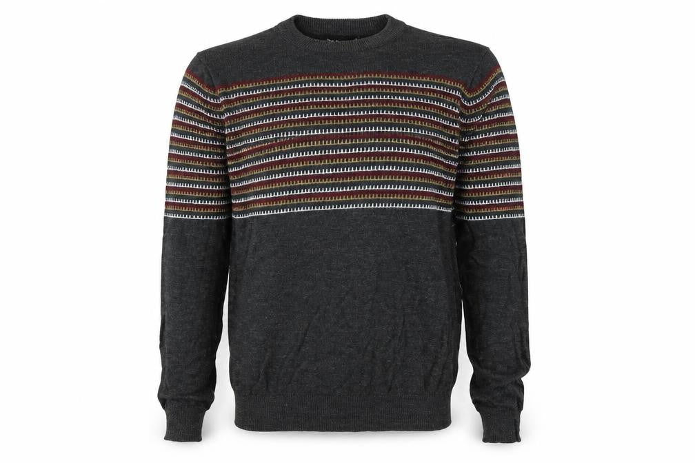Cedarwood State Mens Grey Pullover Jumper Size S