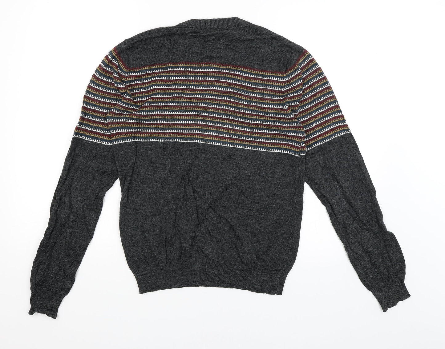 Cedar Wood State Mens Grey   Pullover Jumper Size S