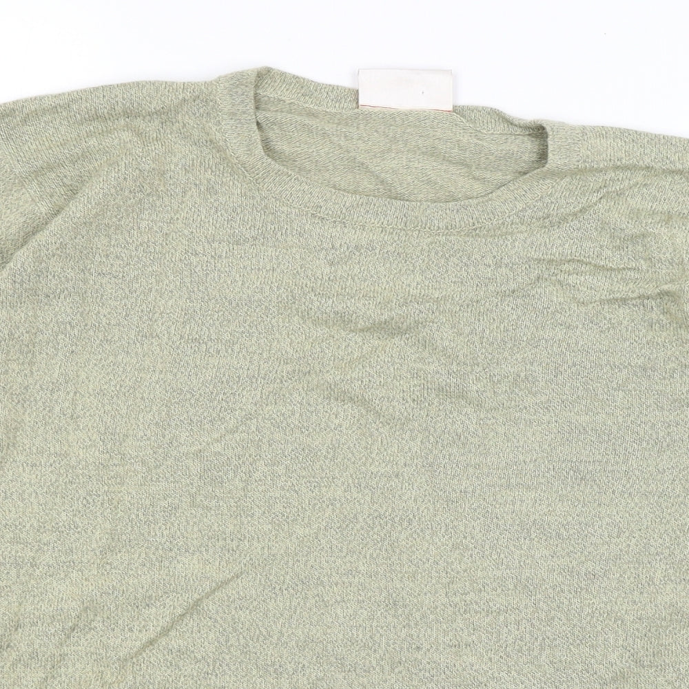 essence Womens Green   Basic T-Shirt Size 16