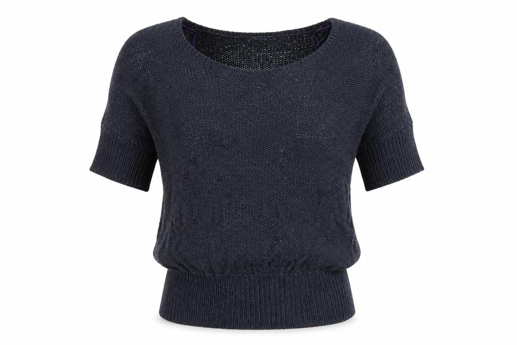 E-vie Womens Blue   Pullover Jumper Size S