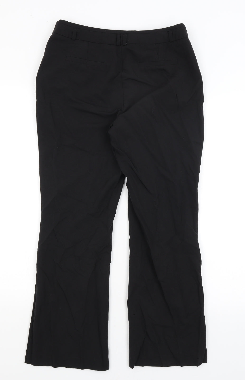 Dunnes Womens Black   Trousers  Size 8 L26.5 in