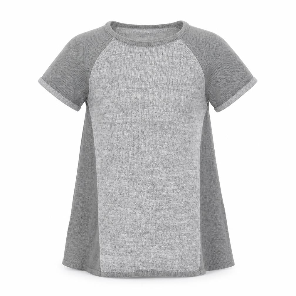 Kin Girls Grey   Basic T-Shirt Size 5 Years
