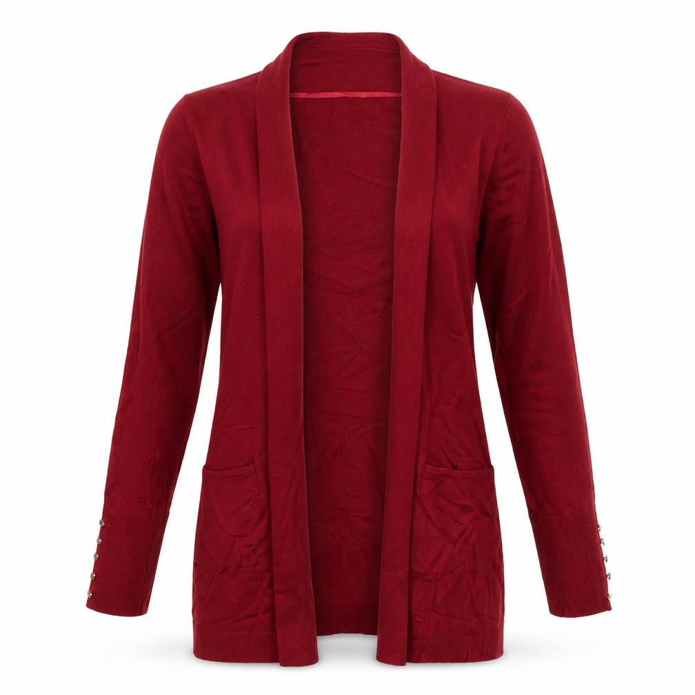 Primark Womens Red   Wrap Jumper Size 6