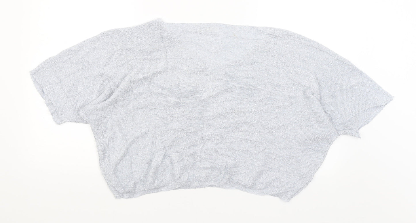 Preworn Womens Blue   Cropped T-Shirt Size L