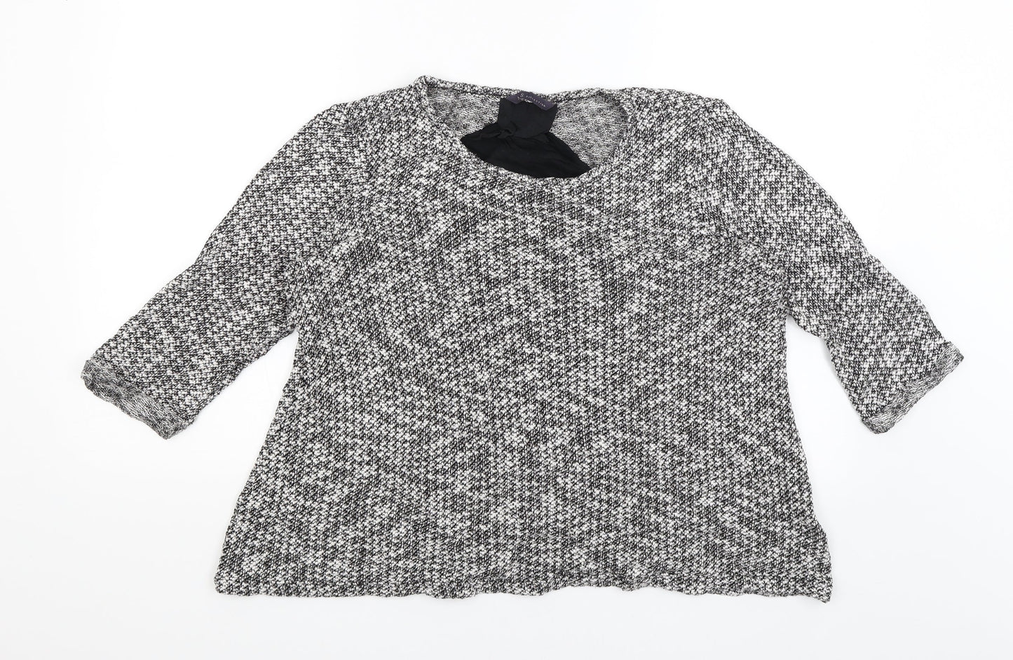 M&S Womens Grey   Pullover Jumper Size 16