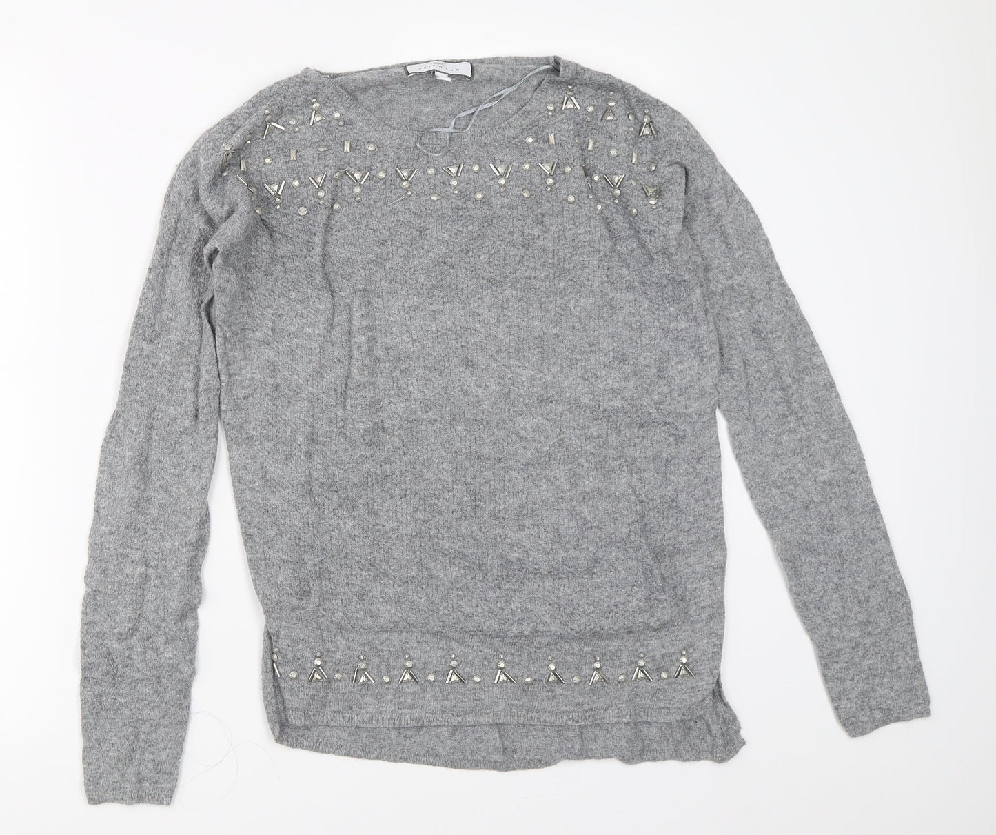 NEXT Womens Grey   Pullover Jumper Size 6