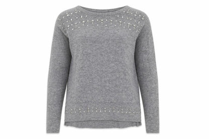 Next Womens Grey   Pullover Jumper Size 6